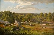 Eugen Ducker Rugen landscape oil painting on canvas